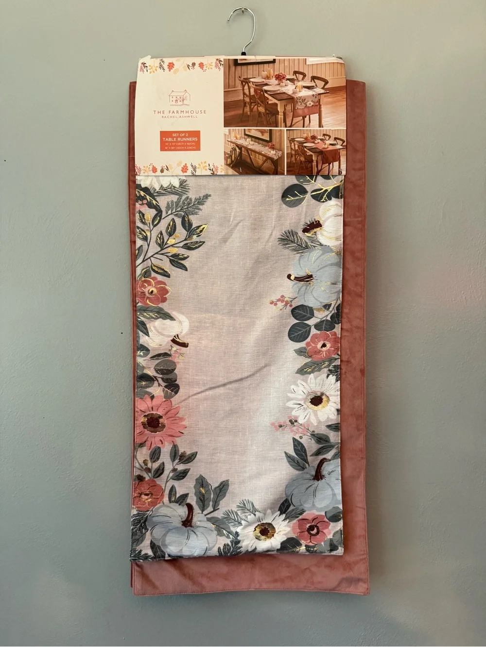 The Farmhouse by Rachel Ashwell Set of 2 Table Runners